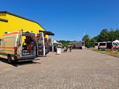 Foto des Albums: Eröffnung des Katastrophenschutzzentrums der DRK-Bereitschaft Stadt Pritzwalk in Falkenhagen am 03.06.2023