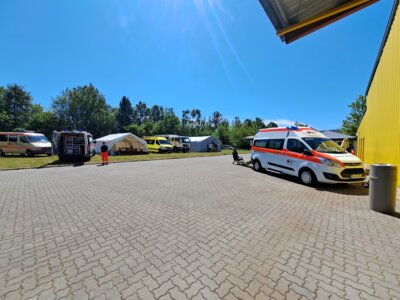 Foto des Albums: Eröffnung des Katastrophenschutzzentrums der DRK-Bereitschaft Stadt Pritzwalk in Falkenhagen am 03.06.2023