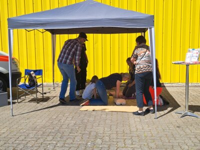 Foto des Albums: Eröffnung des Katastrophenschutzzentrums der DRK-Bereitschaft Stadt Pritzwalk in Falkenhagen am 03.06.2023
