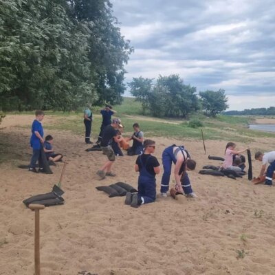 Foto des Albums: Jugendfeuerwehrcamp Amt Lenzen/Elbtalaue in Wootz am 15.07.2023