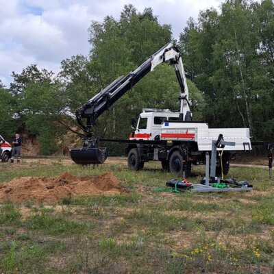 Foto des Albums: Übung mit der DRK-Bundesvorhaltung in Falkenhagen am 05.08.2023