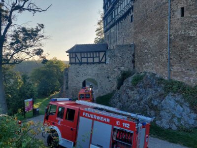 Foto des Albums: Einsatzübung auf der Burg Falkenstein (01. 10. 2023)