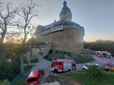 Foto des Albums: Einsatzübung auf der Burg Falkenstein (01. 10. 2023)