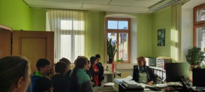 Foto des Albums: Besuch der 4. Klasse in der Verwaltung (2024) (29.01.2024)