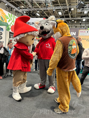 Foto des Albums: Willy Wolf und Knieperfuchs auf der Grünen Woche 2024