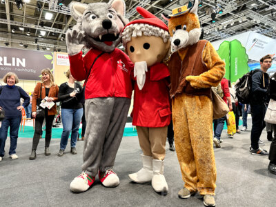 Foto des Albums: Willy Wolf und Knieperfuchs auf der Grünen Woche 2024