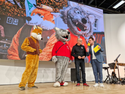 Foto des Albums: Willy Wolf und Knieperfuchs auf der Grünen Woche 2024