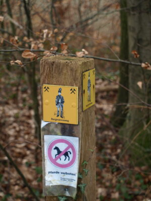 Wir wandern auf dem Bergmannswg  (Bild vergr&ouml;&szlig;ern)