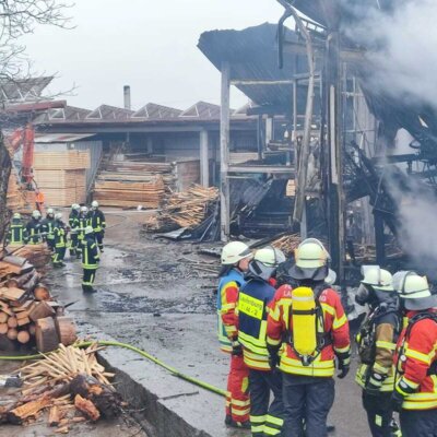 Foto des Albums: Brand 3 - Sägewerk brennt (22.02.2024)