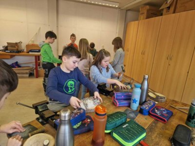 Foto des Albums: Hortangebot „Bauen mit Holz“