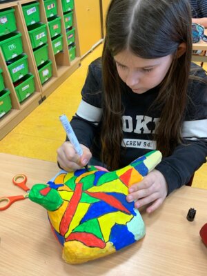 Foto des Albums: Wir basteln für Ostern Klasse 4a