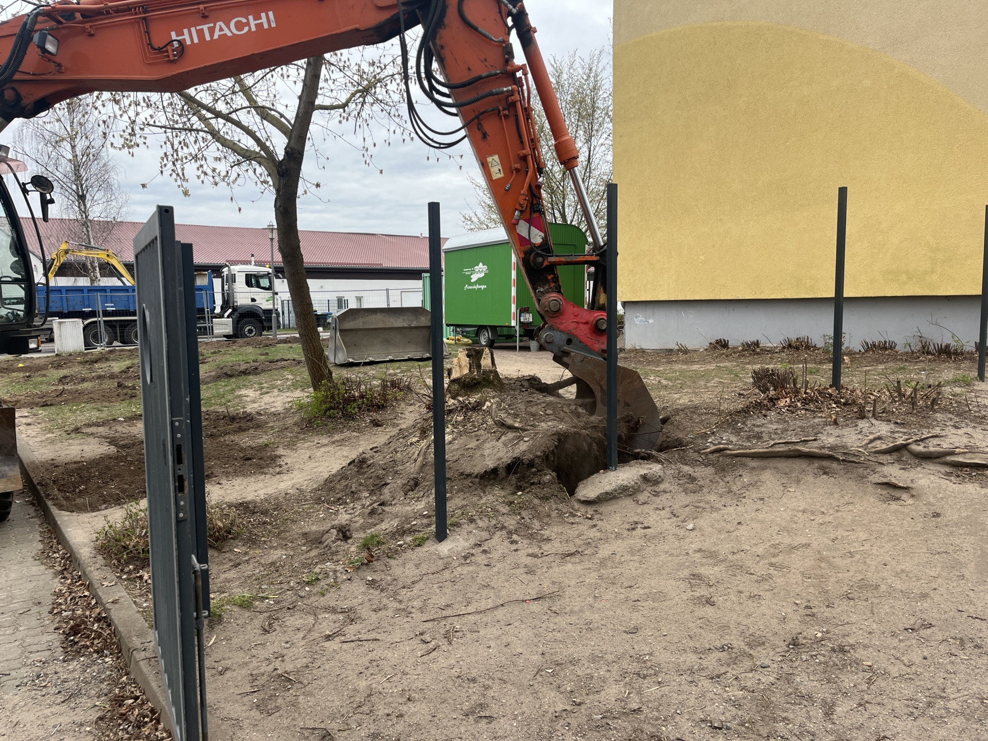 Bild: 08.04.2025 Pfeiler ziehen