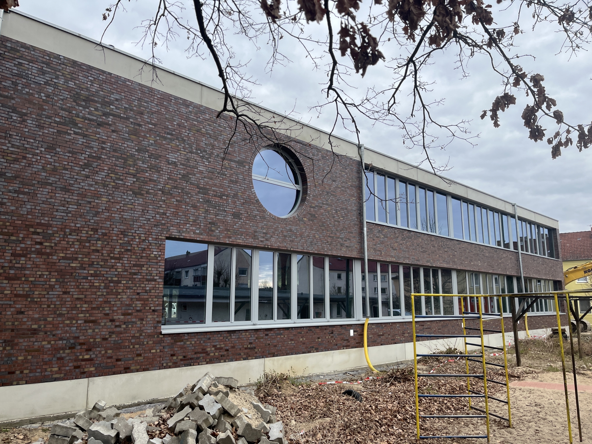 Bild: 08.04.2025 Der Neubau
