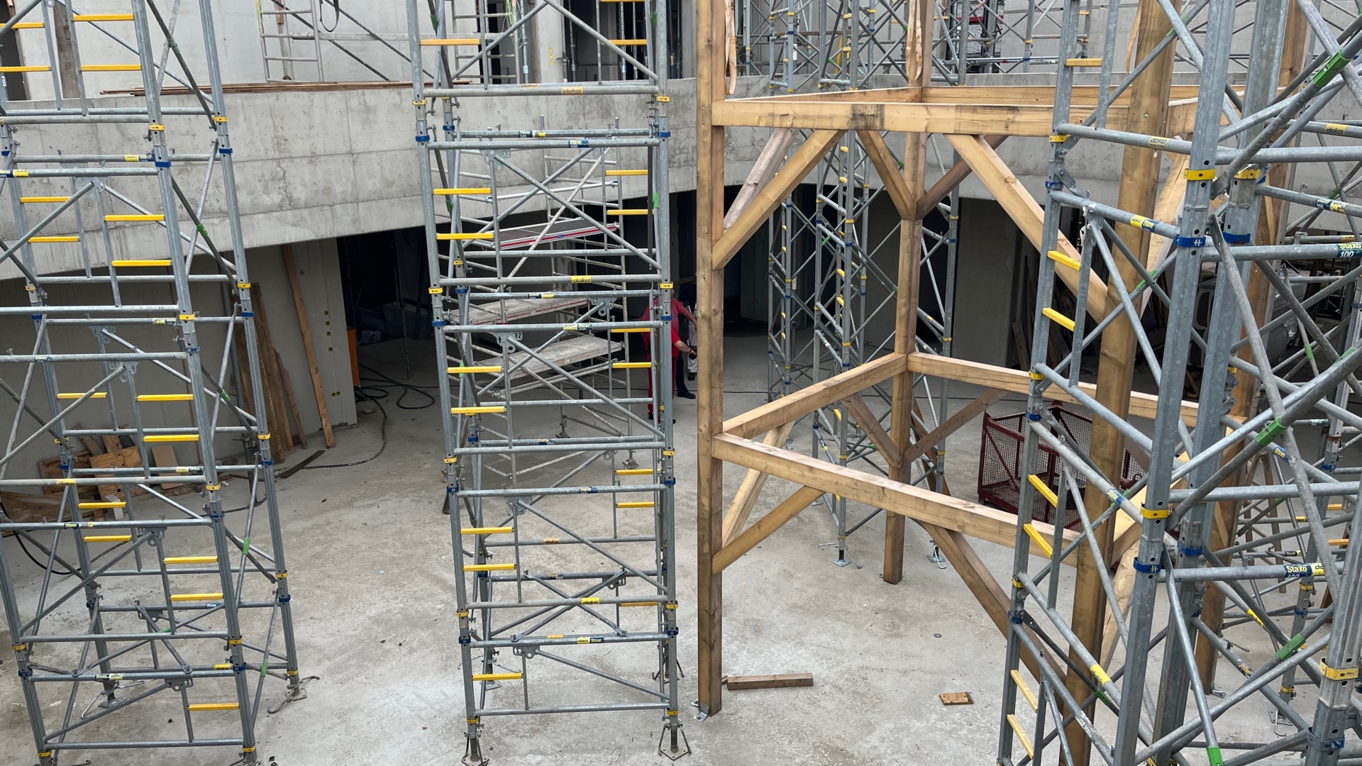 Bild: 16.07.2024 Blick vom Obergeschoss