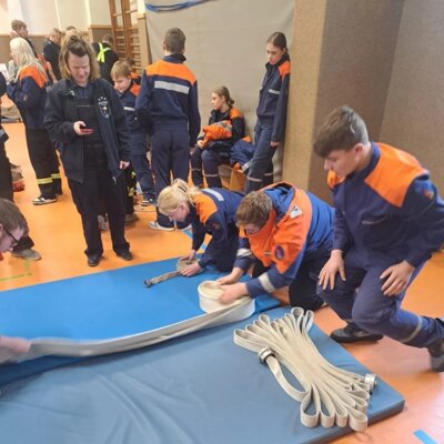 Foto des Albums: Hallenwettkampf der Jugendfeuerwehren Amt Meyenburg und Amt Putlitz-Berge am 27.01.2024