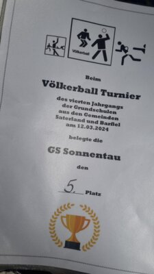 Foto des Albums: Völkerball- und Fußballturnier