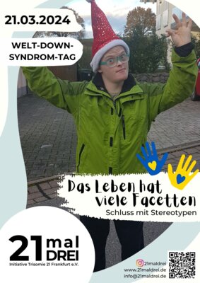 Foto des Albums: Plakat-Aktion zum Welt-Down-Syndrom-Tag
