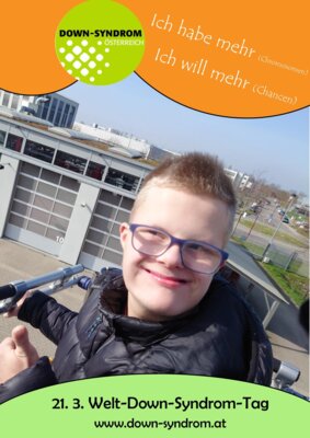 Foto des Albums: Plakat-Aktion zum Welt-Down-Syndrom-Tag
