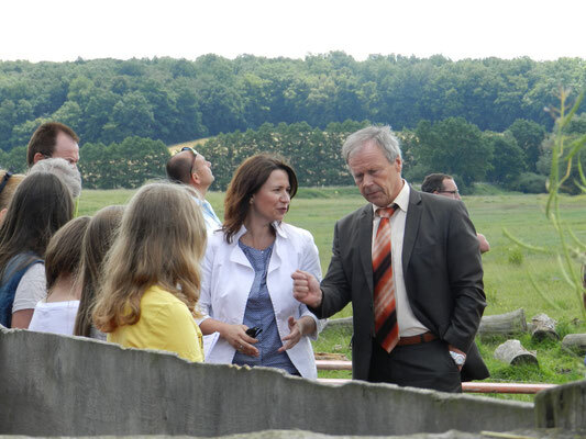 Bild: Umweltministerin Anja Siegesmund und Landrat Thomas Müller