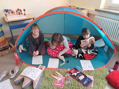 Foto des Albums: Lesewoche Klasse 3 - Ben liebt Anna