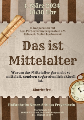 Foto des Albums: Vortrag: Das ist Mittelalter (01.03.2024)