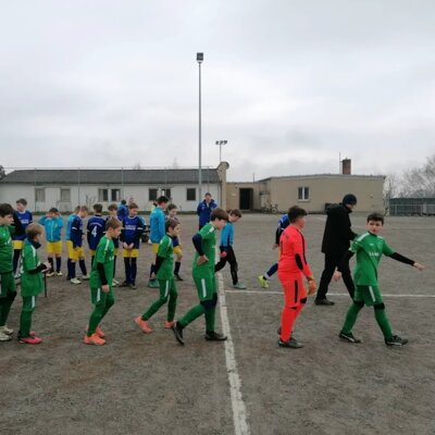 Los geht&acute;s f&uuml;r die D-Jugend in Panschwitz 