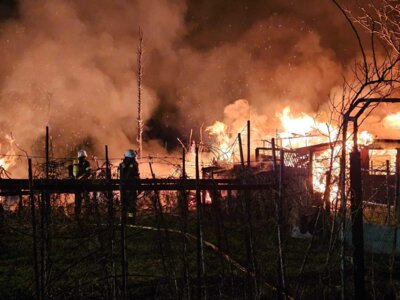 Foto des Albums: Gartenhüttenbrand 