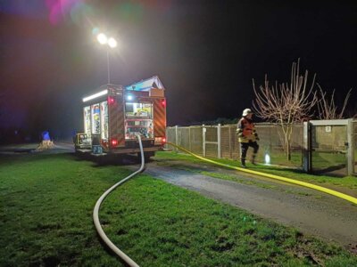 Foto des Albums: Gartenhüttenbrand 