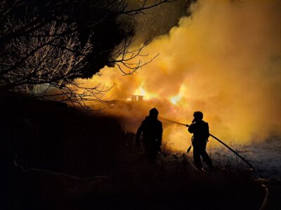Foto des Albums: Gartenhüttenbrand 