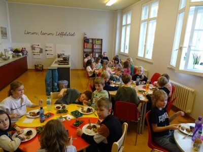 Fotoalbum Kochprojekt der Klasse 3b