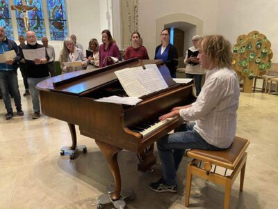 Foto des Albums: Chorprobe zu 
