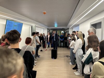 Foto des Albums: Modernisierungsarbeiten am Friedrich-Engels-Gymnasium in Senftenberg | erster Bauabschnitt fertiggestellt