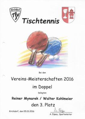 Foto des Albums: Tischtennis Berichte 2010er (01. 01. 2010)