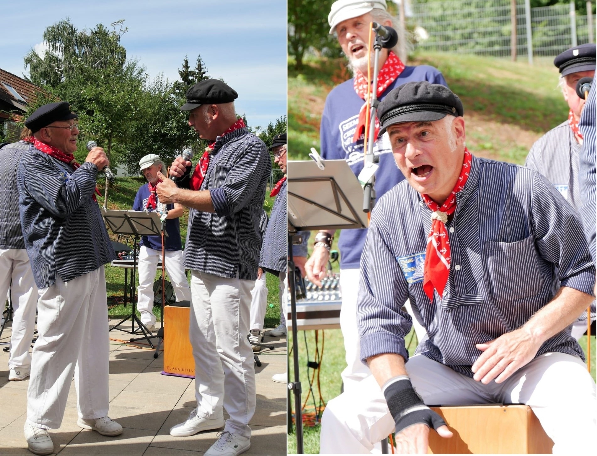 Bild: Und heute in die Haifiscbar Aber klar!
