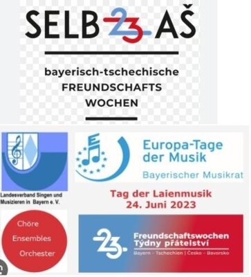 Vorschaubild: Seit über 30 Jahren gibt es im Grenzgebiet zu Nachbarstaaten die Europa-Tage der Musik. Dieses Jahr in Selb und auf der tschechischen Seite in Asch! In das Wochenende der Europa-Tage integriert ist der Tag der Laienmusik. Dafür reisen Blaskapellen, Chöre, Musikvereine aus ganz Bayern an.