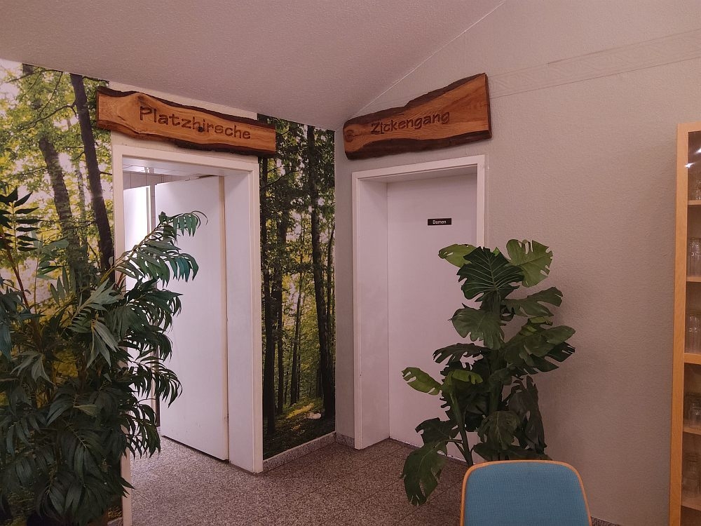 Bild: Gemeindezentrum Michelsdorf Zugang Toiletten