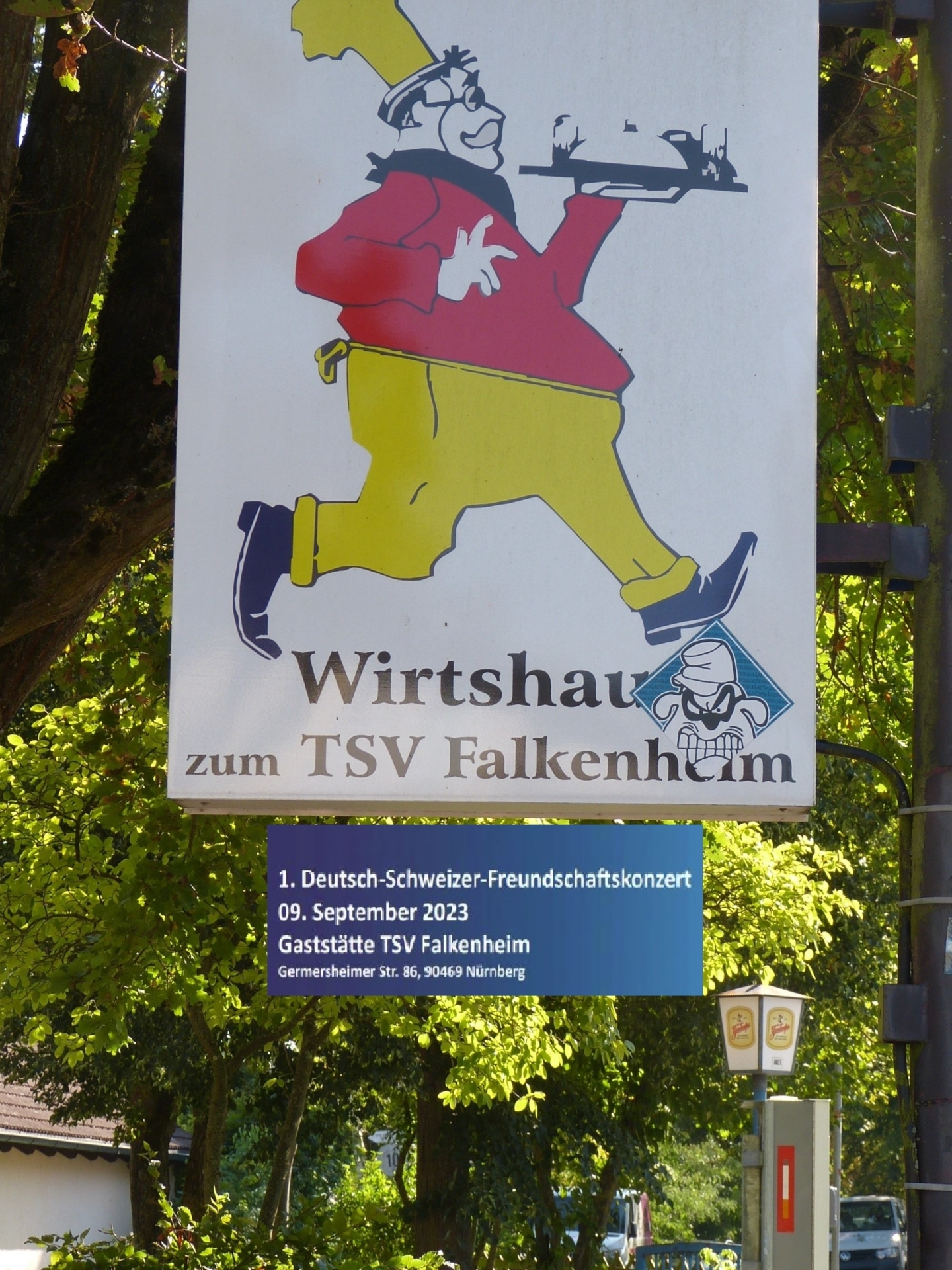 Bild: Und dann am Abend: Freundschaftskonzert im Falkenheim