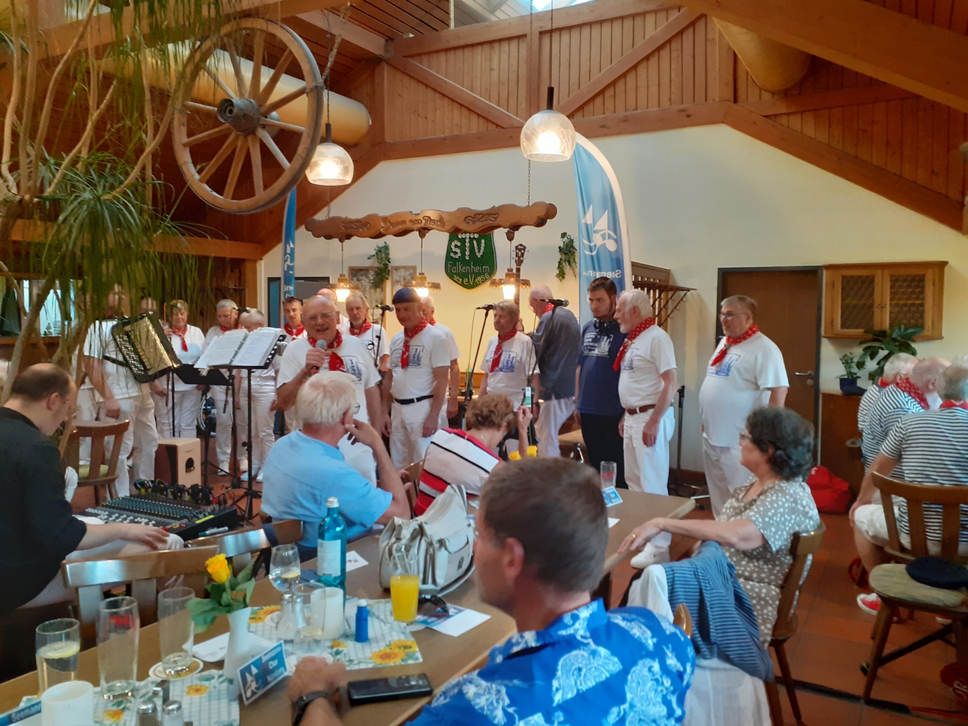 Bild: Wir legten los