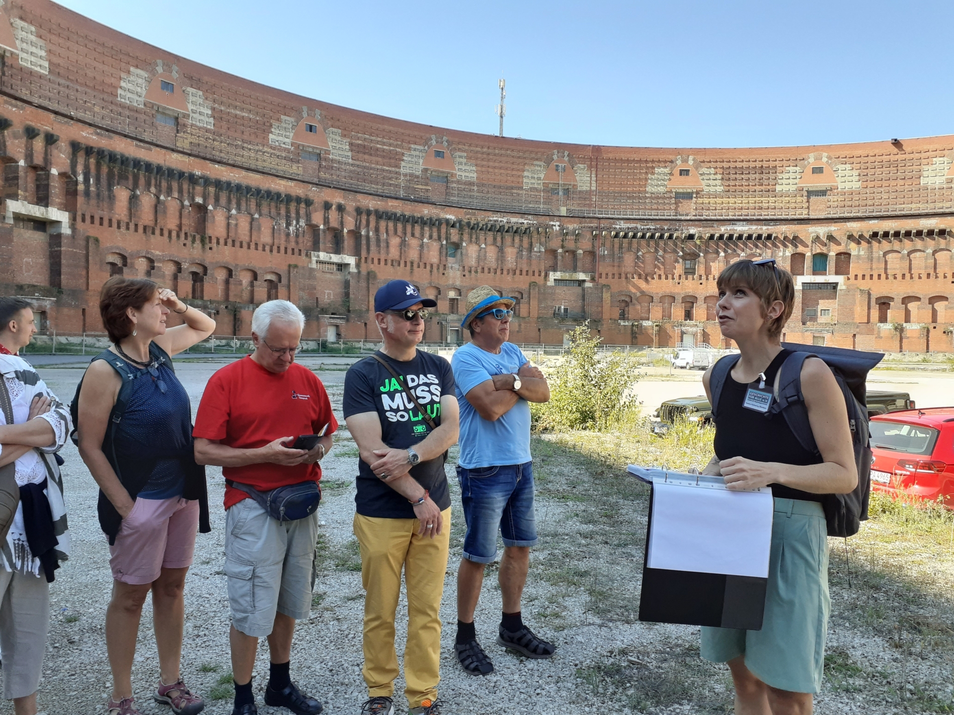 Bild: Das Kolosseum von innen und von außen, sachkundig erklärt