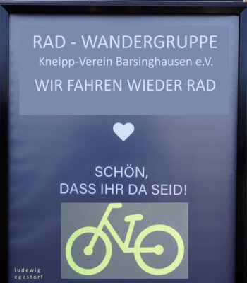 Wir fahren wieder Rad  (Bild vergr&ouml;&szlig;ern)