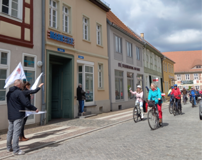 Foto des Albums: Die Prignitz radelt an - nach Wittstock (20.04.2024)