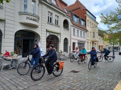 Foto des Albums: Die Prignitz radelt an - nach Wittstock (20.04.2024)