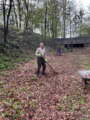 Foto des Albums: Der Schießstand Baumgarten wird aus  dem Winterschlaf geholt (23. 04. 2024)