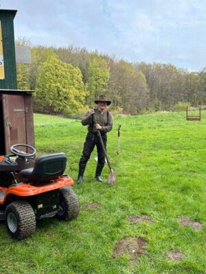 Foto des Albums: Der Schießstand Baumgarten wird aus  dem Winterschlaf geholt (23. 04. 2024)