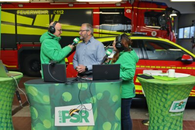 Foto des Albums: Radio PSR zeigt Herz für Auerbacher Feuerwehr