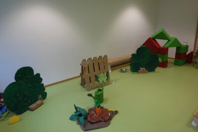 Ein kleines St&uuml;ck vom R&uuml;bchenziehen haben die gr&ouml;&szlig;eren Kinder vorgespielt.  (Bild vergr&ouml;&szlig;ern)