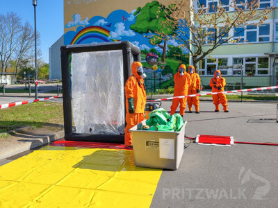 Foto des Albums: Stadtausbildungstag mit zwei Einsatz-Szenarien gemeistert