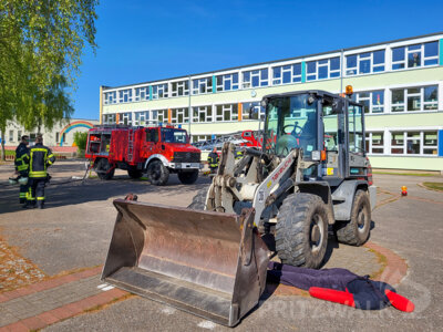 Foto des Albums: Stadtausbildungstag mit zwei Einsatz-Szenarien gemeistert
