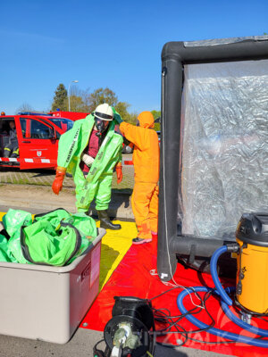 Foto des Albums: Stadtausbildungstag mit zwei Einsatz-Szenarien gemeistert