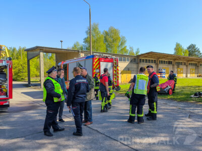 Foto des Albums: Stadtausbildungstag mit zwei Einsatz-Szenarien gemeistert